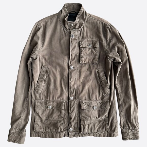Chrome Hearts Olive Cherry Bomb Military Jacket - Picture 1 of 6
